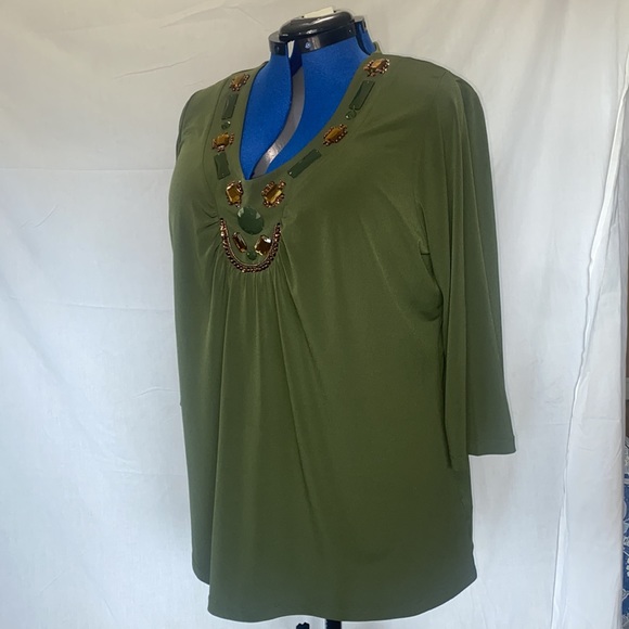 Ross Womens Blouse, 2X, Brand new with tags - Picture 3 of 3